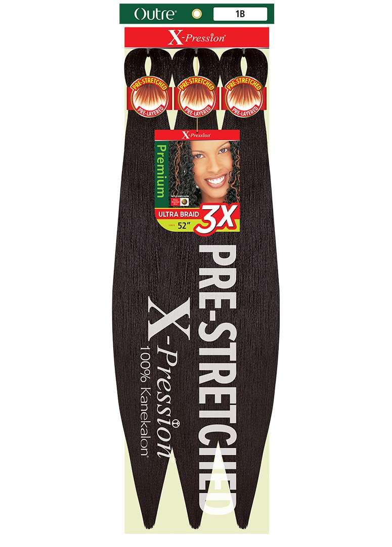 Amazon.com : Outre X-Pression Braid - Pre Stretched Braid 52